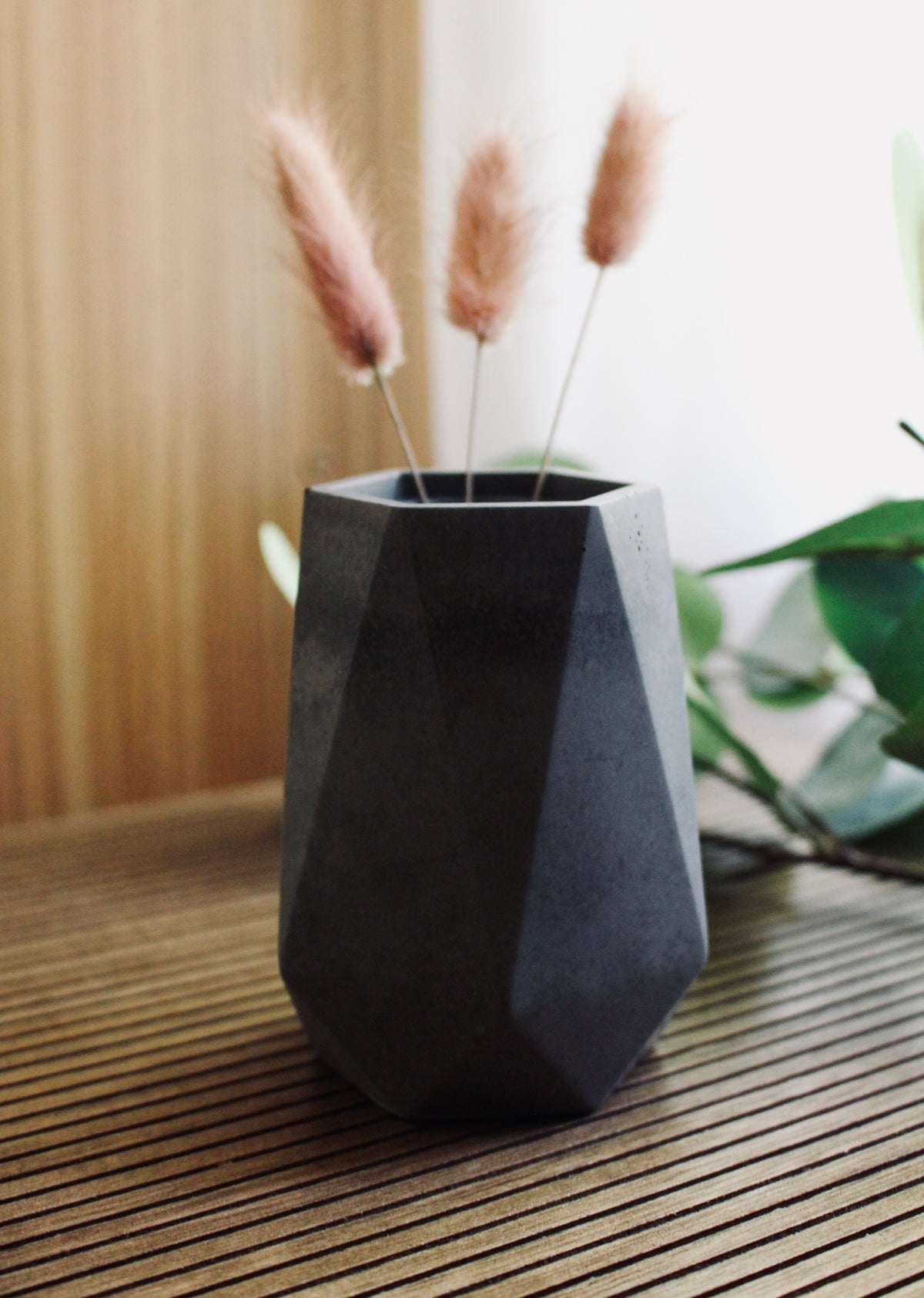 Diamond Vase, side view