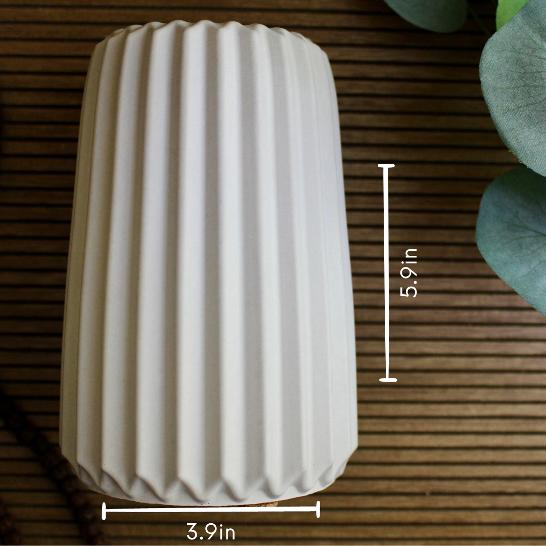 VERTICAL STRIPE VASE