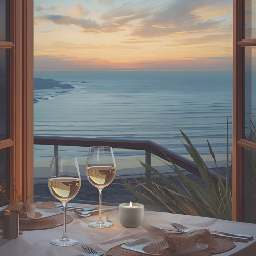 BEACH WOOD CANDLE CANDLE (Refillable)