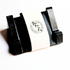 Crow Zen Concrete Soap Tray, Front View, with label