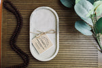 Load image into Gallery viewer, CONCRETE OVAL TRAY
