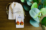 Load image into Gallery viewer, SUNFLOWER PUMPKIN DANGLE
