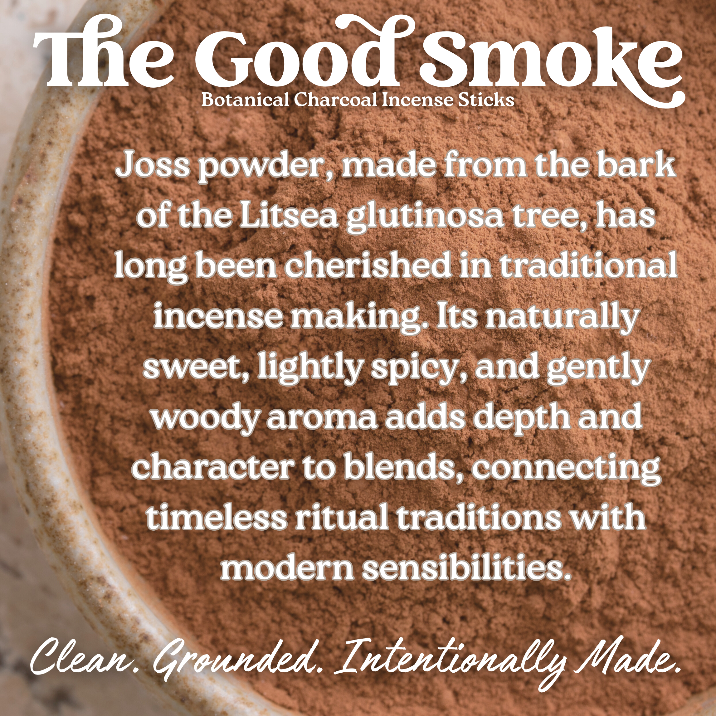 THE GOOD SMOKE | BOTANICAL CHARCOAL INCENSE STICKS | 50 PK