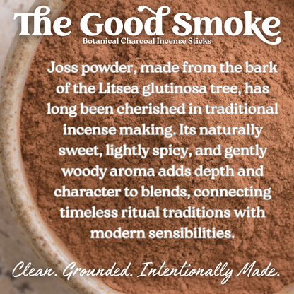 THE GOOD SMOKE | BOTANICAL CHARCOAL INCENSE STICKS | 50 PK