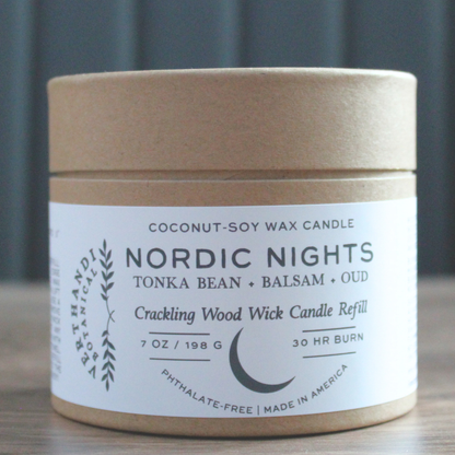 Candle refill with &