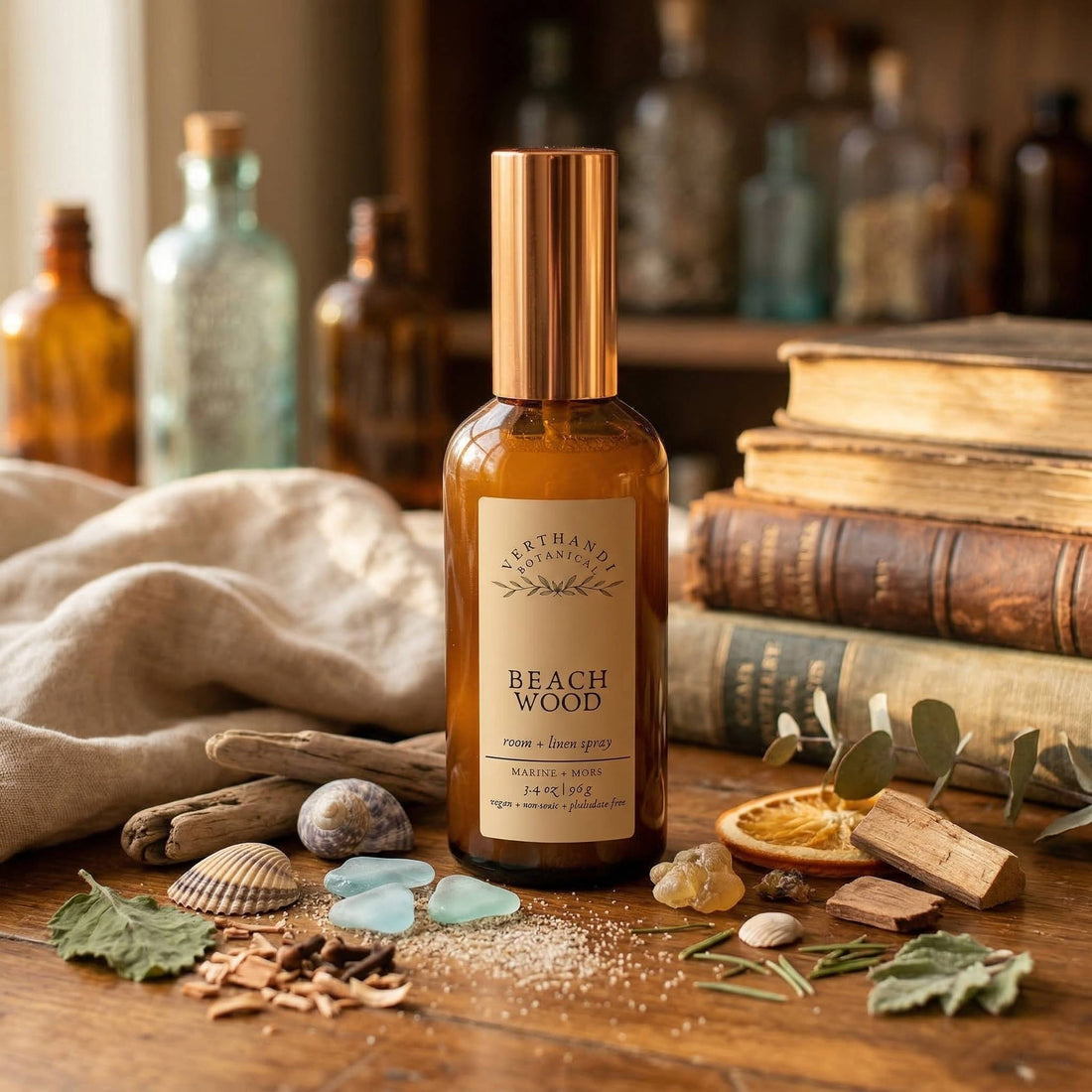 BEACH WOOD SCENTED ROOM AND LINEN SPRAY