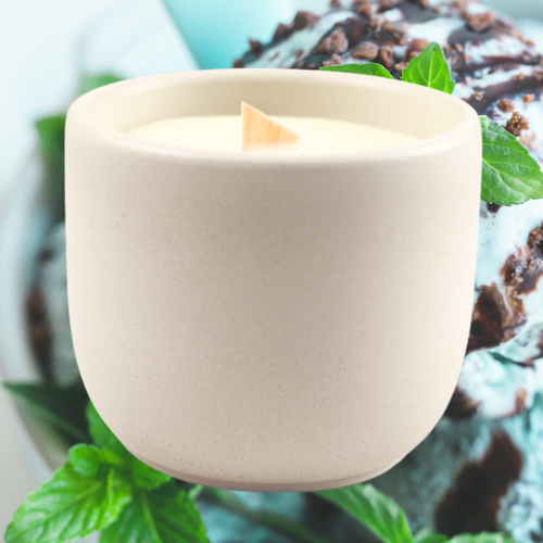 CHOCOLATE MINT CANDLE (Refillable)