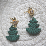 Load image into Gallery viewer, CHRISTMAS TREE EARRINGS
