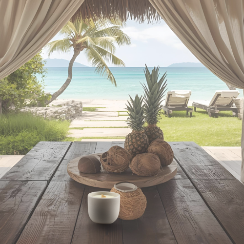 COCONUT + BAMBOO CANDLE (Refillable)