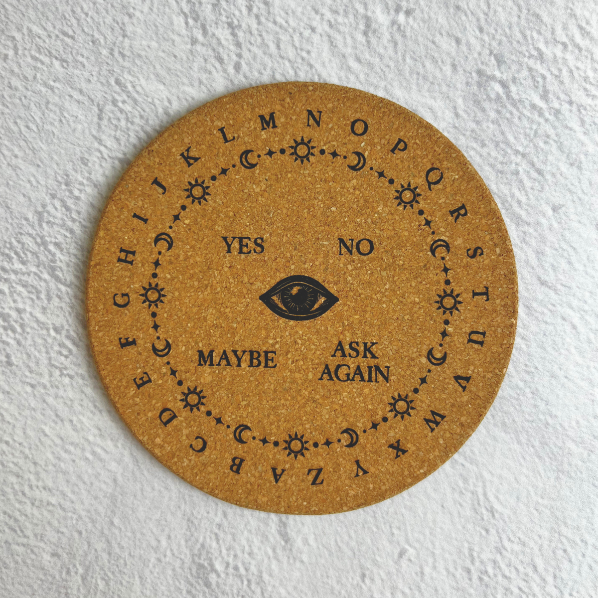 Copper Pendulum & Cork Divination Coaster Set | Ritual Tools ...