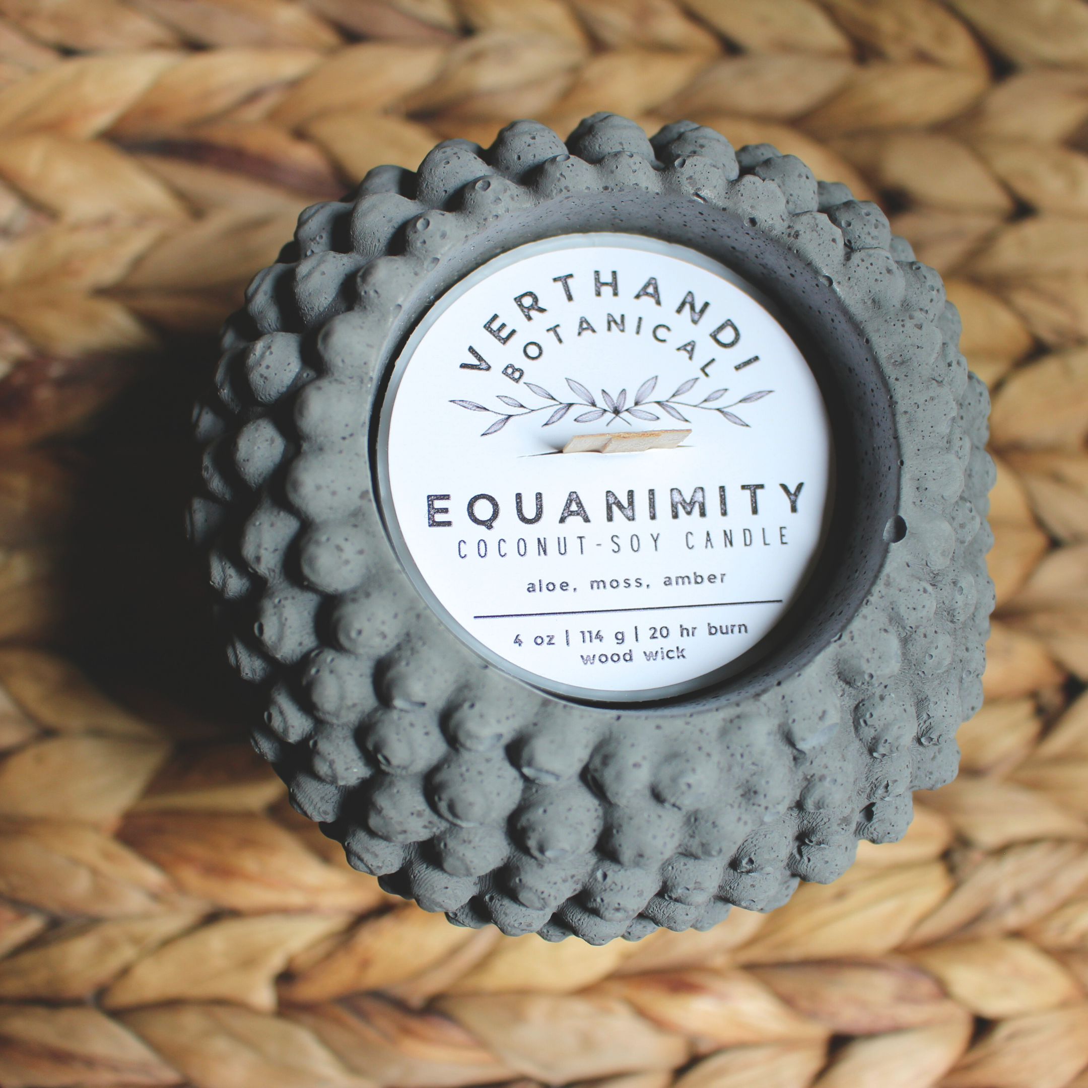BUDDHA HEAD EQUANIMITY CANDLE