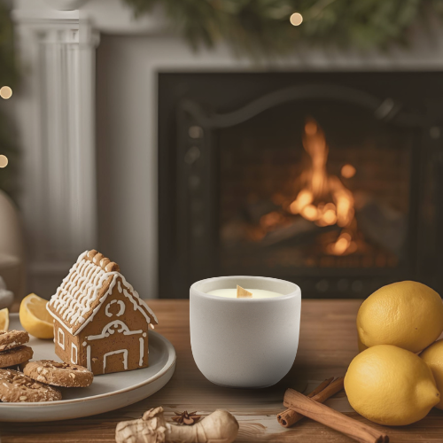 GINGER SNAP CANDLE (Refillable)