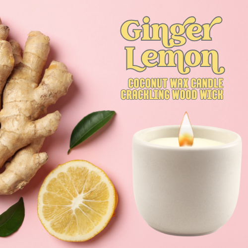 GINGER LEMON CANDLE (Refillable)