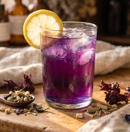 Purple Crush Iced Tea by Verthandi Botanical