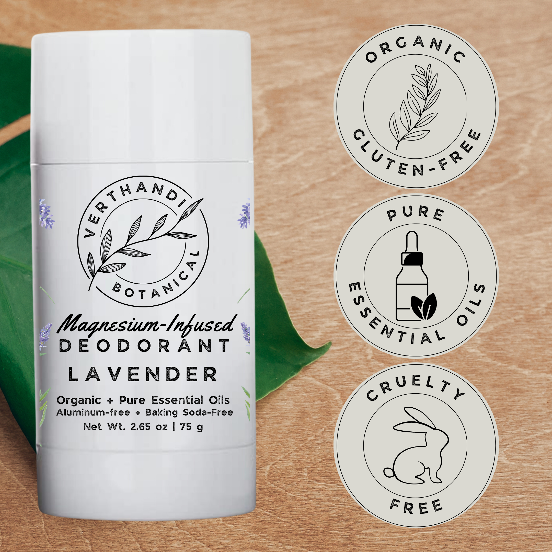 LAVENDER MAGNESIUM-INFUSED DEODORANT