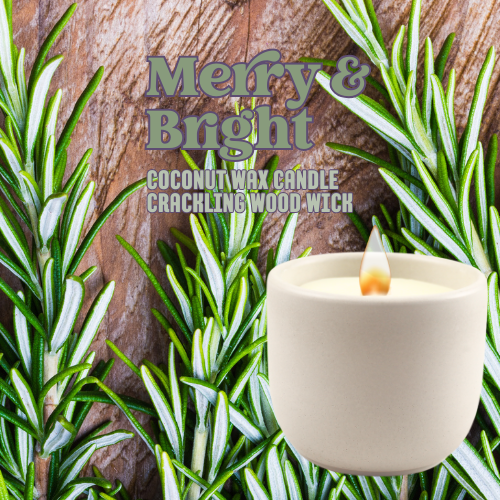 MERRY & BRIGHT CANDLE (Refillable)