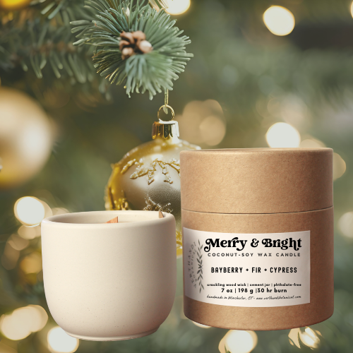 MERRY & BRIGHT CANDLE (Refillable)