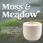 Load image into Gallery viewer, MOSS &amp; MEADOW CANDLE (Refillable)
