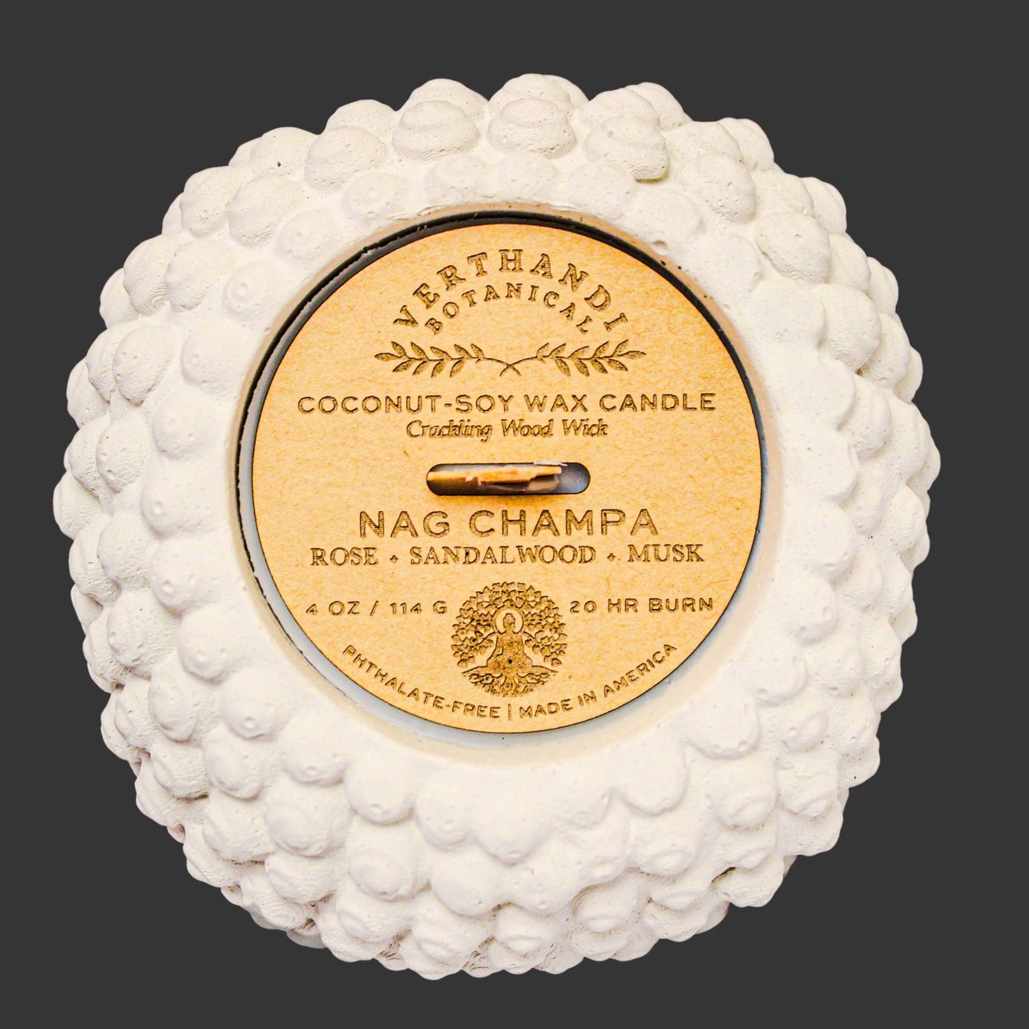 NAG CHAMPA BUDDHA HEAD SCENTED CANDLE