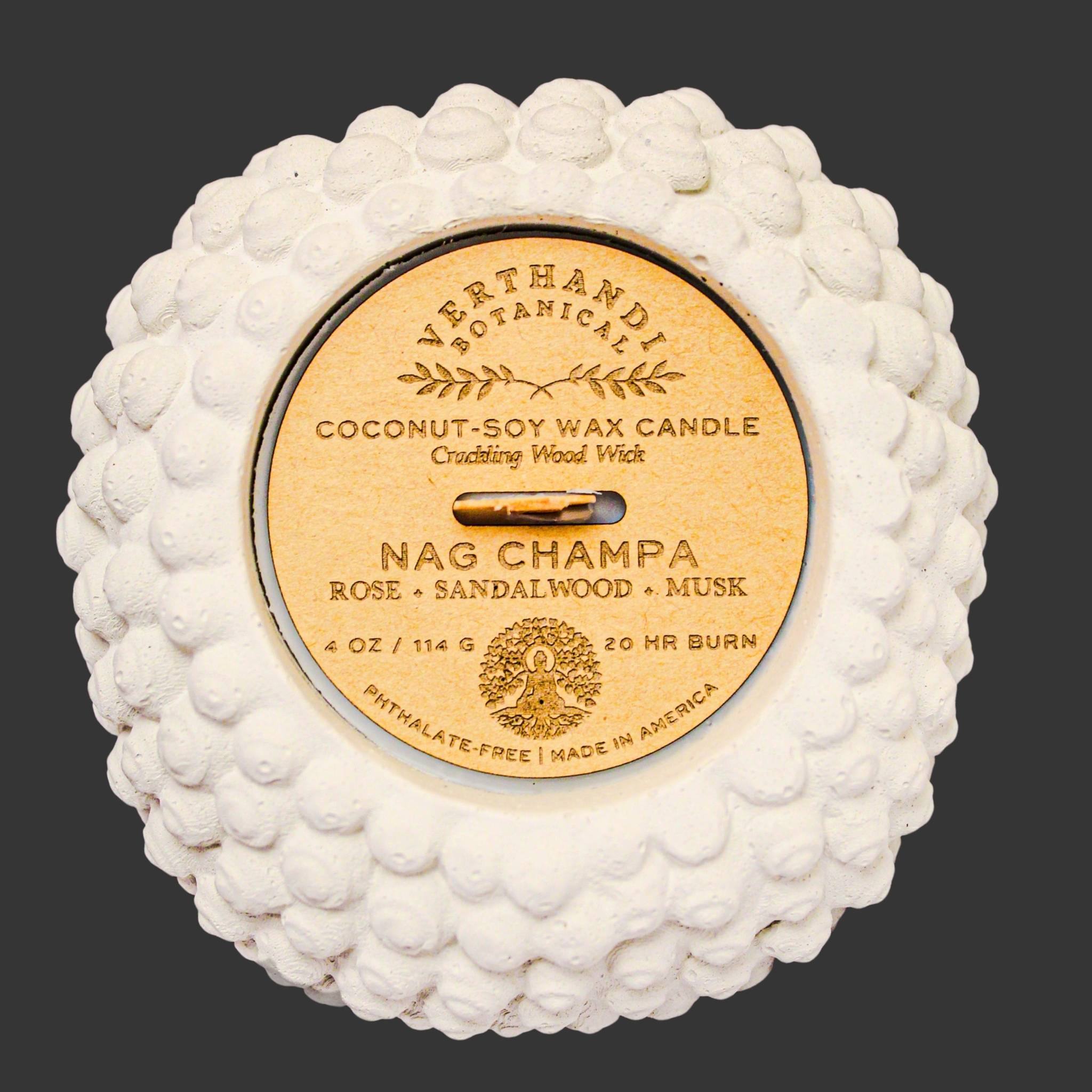 NAG CHAMPA BUDDHA HEAD SCENTED CANDLE