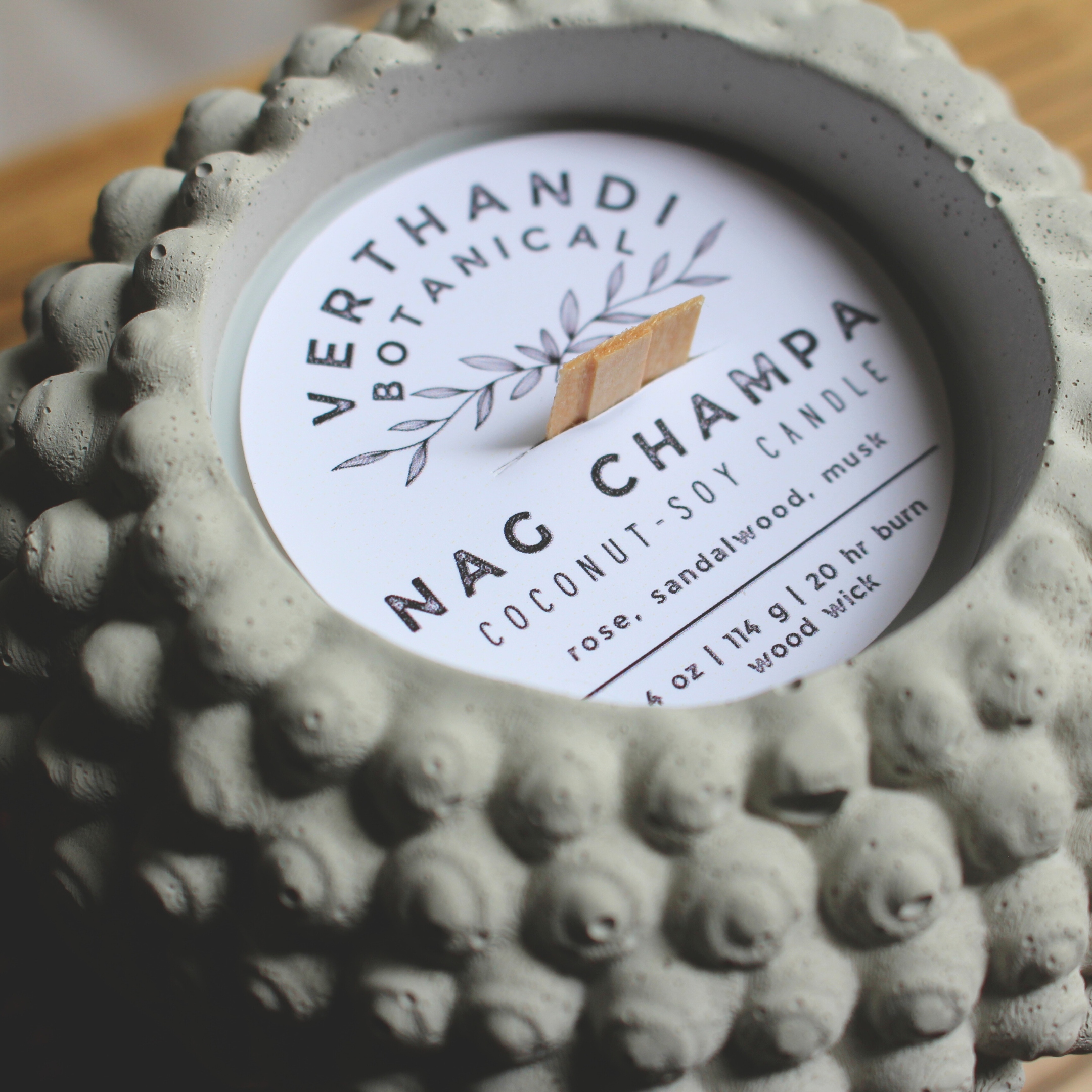 BUDDHA HEAD NAG CHAMPA CANDLE