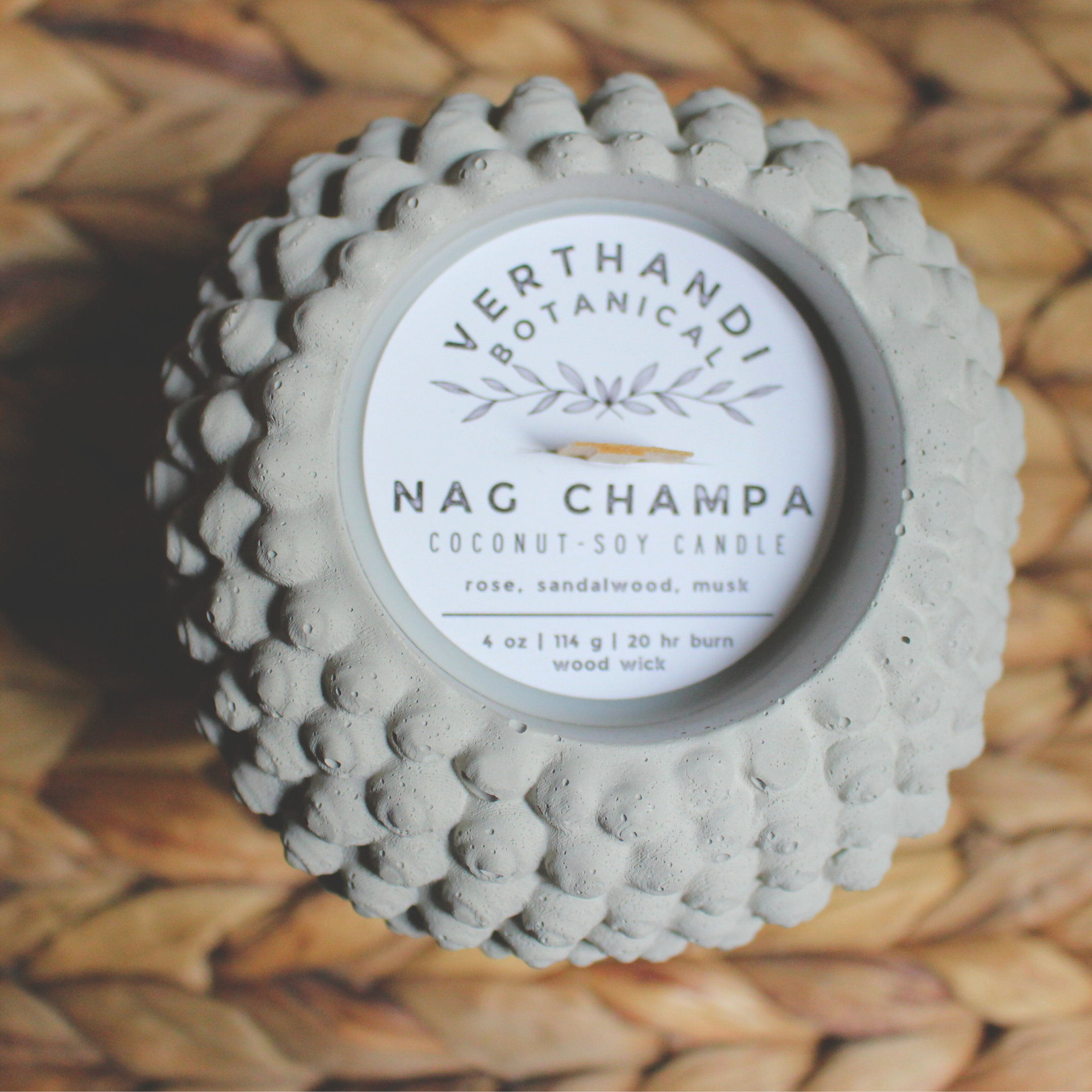 BUDDHA HEAD NAG CHAMPA CANDLE