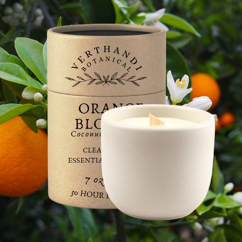 ORANGE BLOSSOM CANDLE (Refillable)