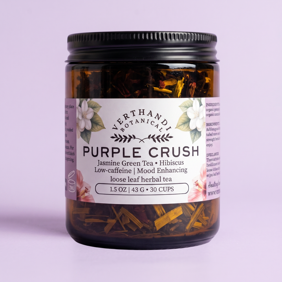 Purple Crush Loose Leaf Tea by Verthandi Botanical