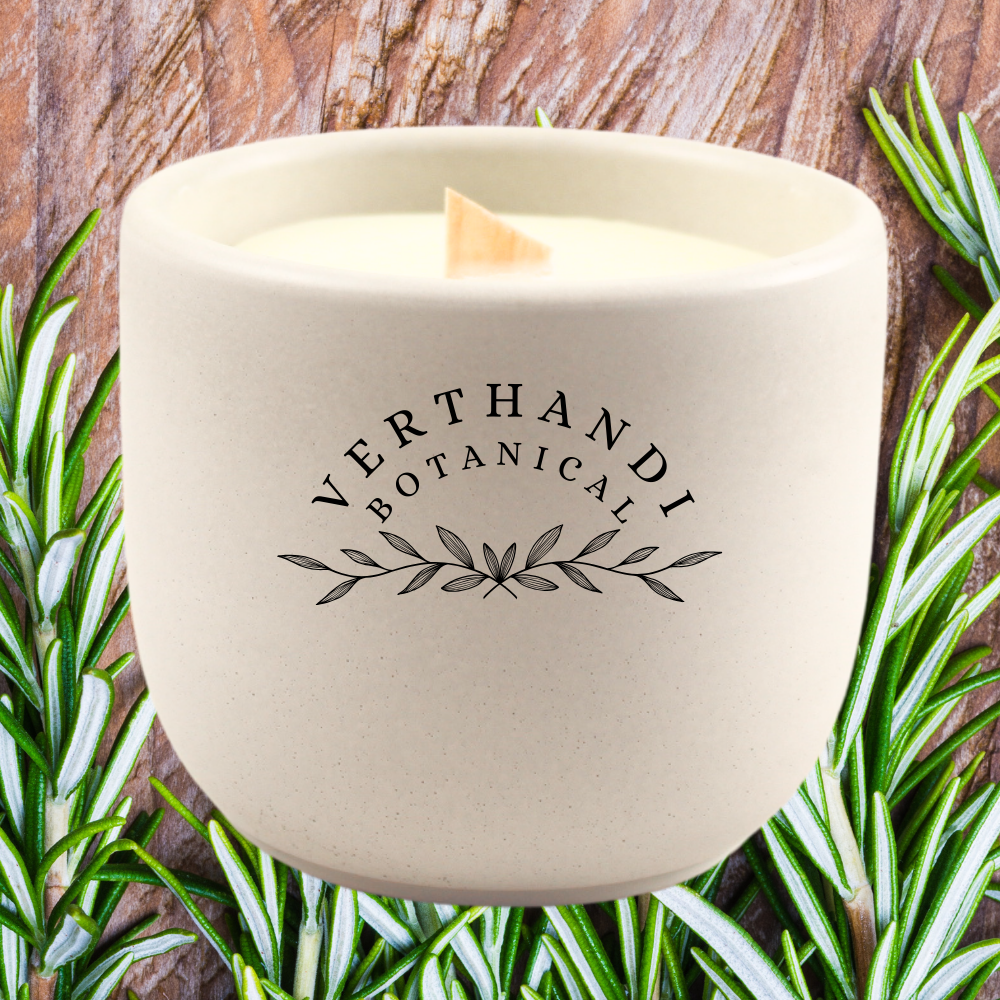 ROSEMARY + SAGE CANDLE (Refillable)