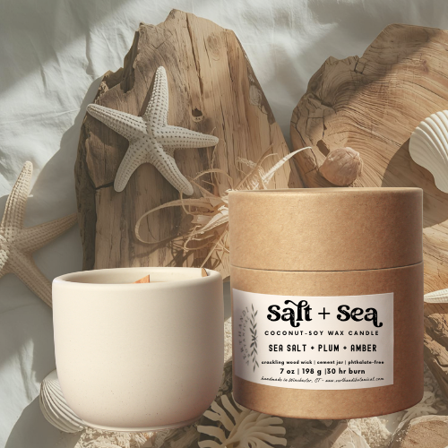 SALT + SEA CANDLE (Refillable)