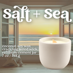 Load image into Gallery viewer, SALT + SEA CANDLE (Refillable)
