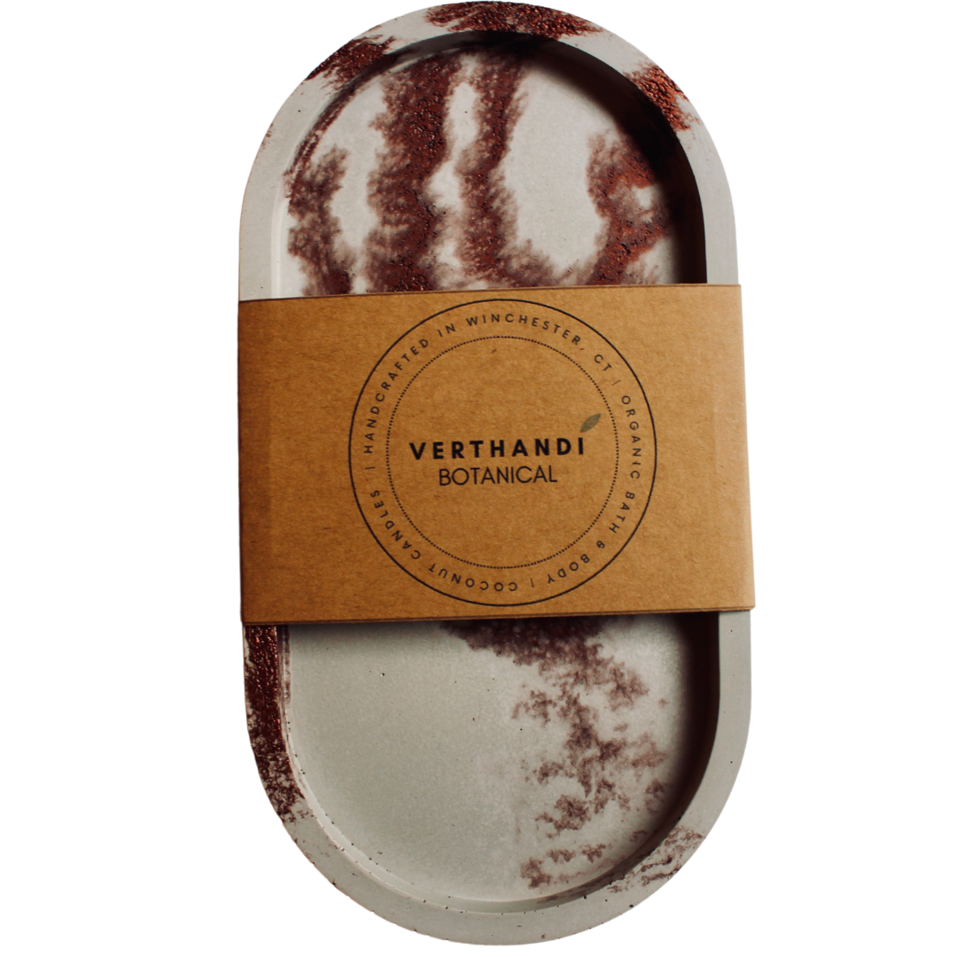OVAL | concrete tray